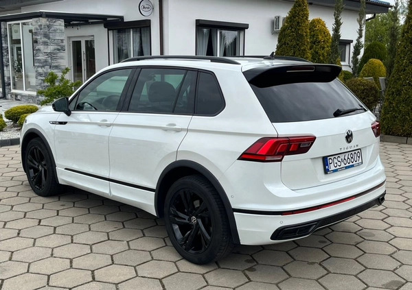 Volkswagen Tiguan cena 139900 przebieg: 58206, rok produkcji 2021 z Gostyń małe 277